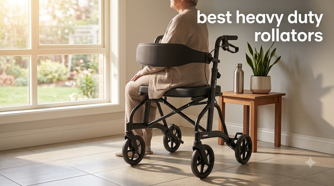 best heavy duty rollators