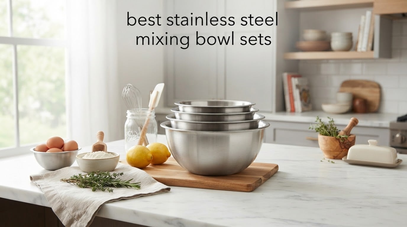 best stainless steel mixing bowl sets