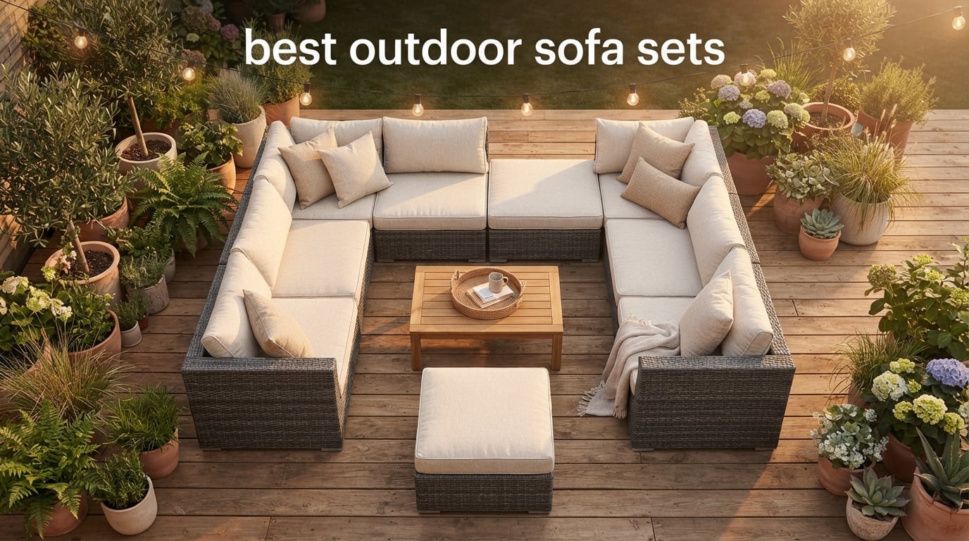 best outdoor sofa sets