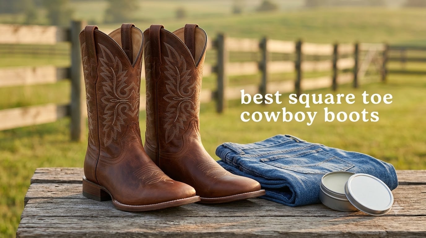 best square toe cowboy boots