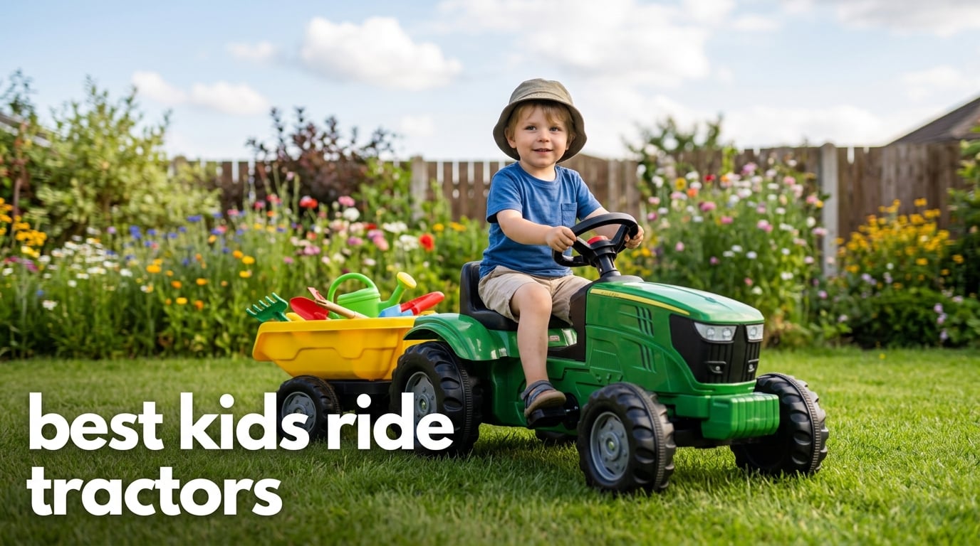 best kids ride on tractors