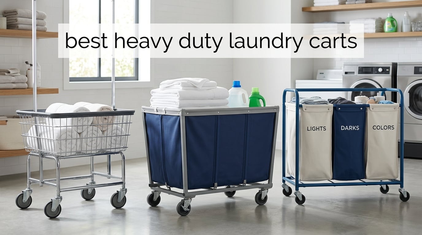 best heavy duty laundry carts