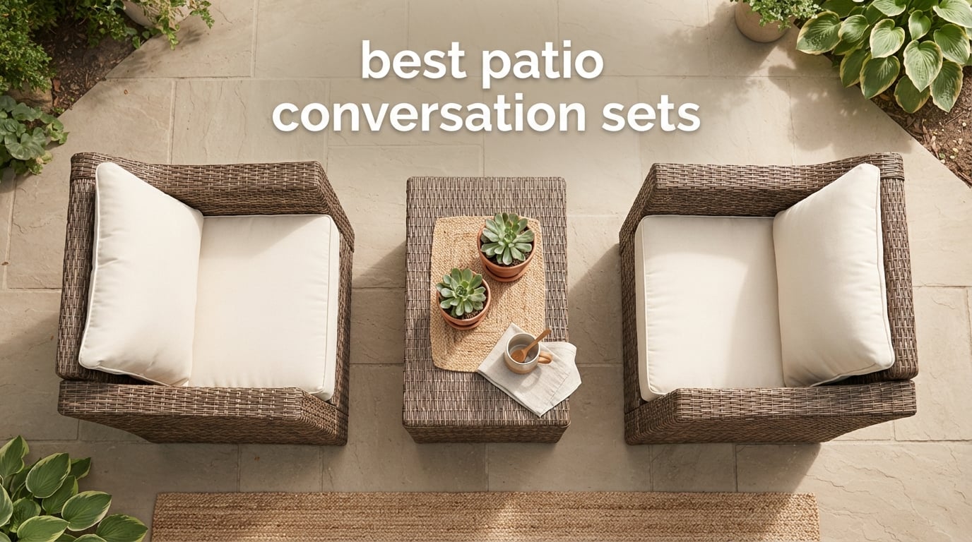 best patio conversation sets