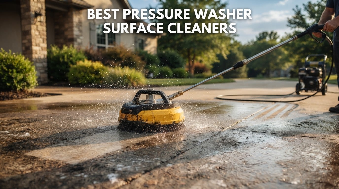 best pressure washer surface cleaners