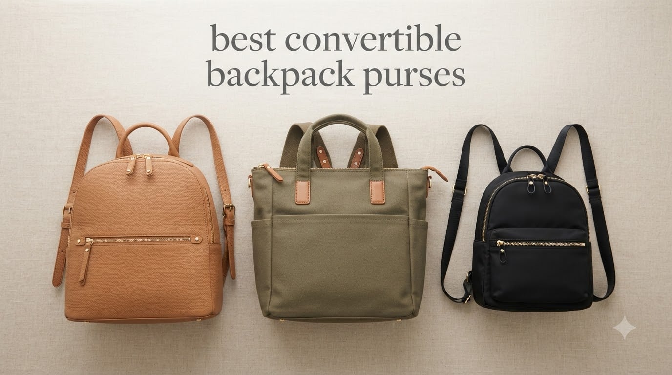 best convertible backpack purses