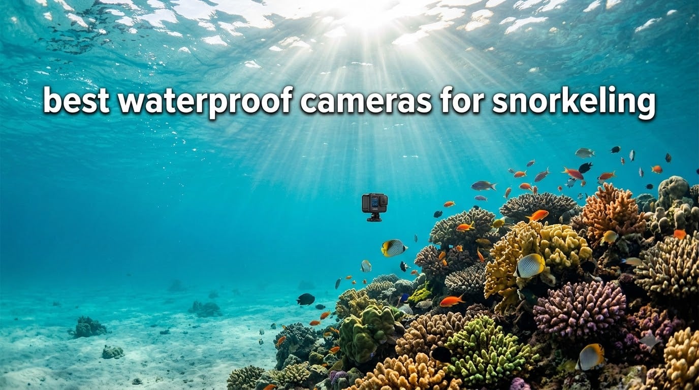 best waterproof cameras for snorkeling