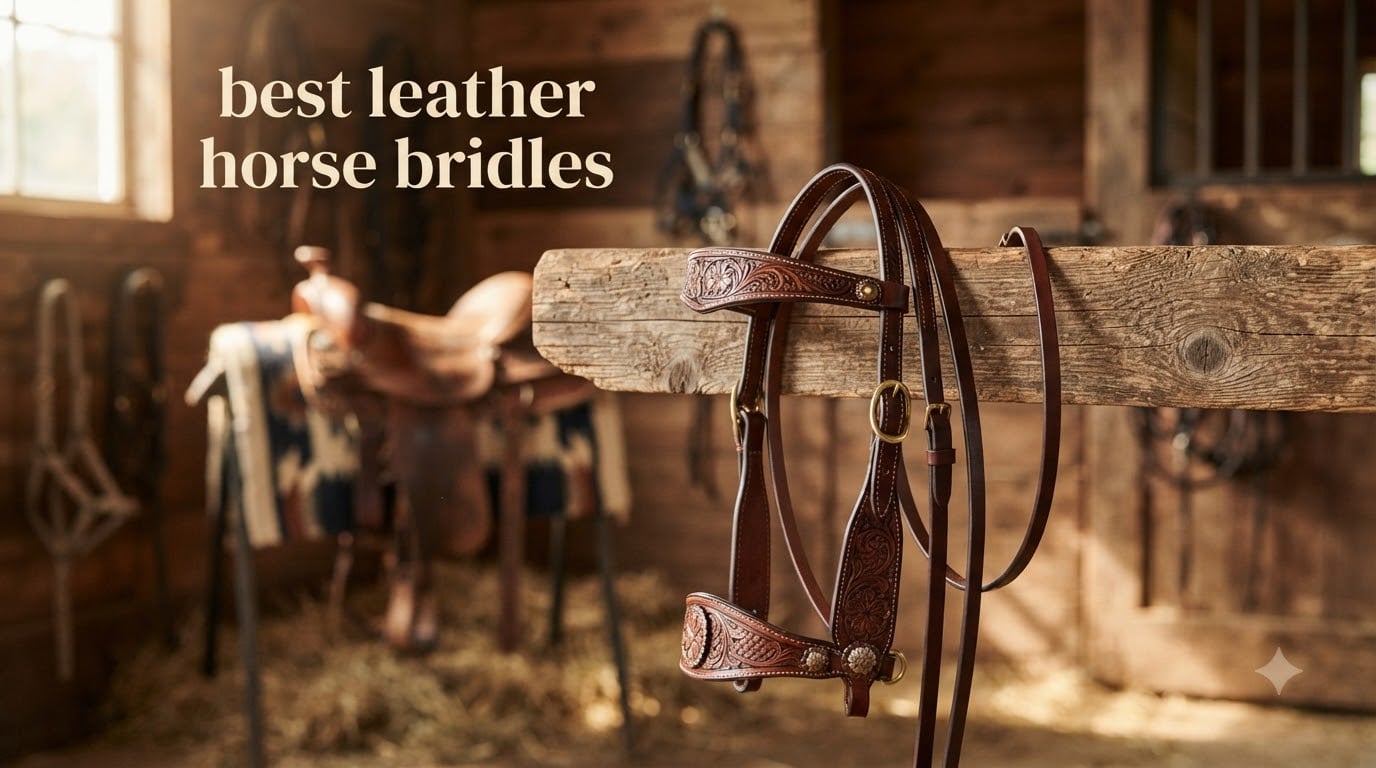 best leather horse bridles
