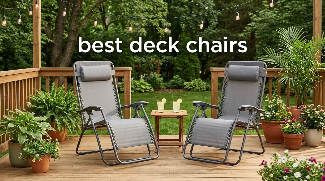 best deck chairs