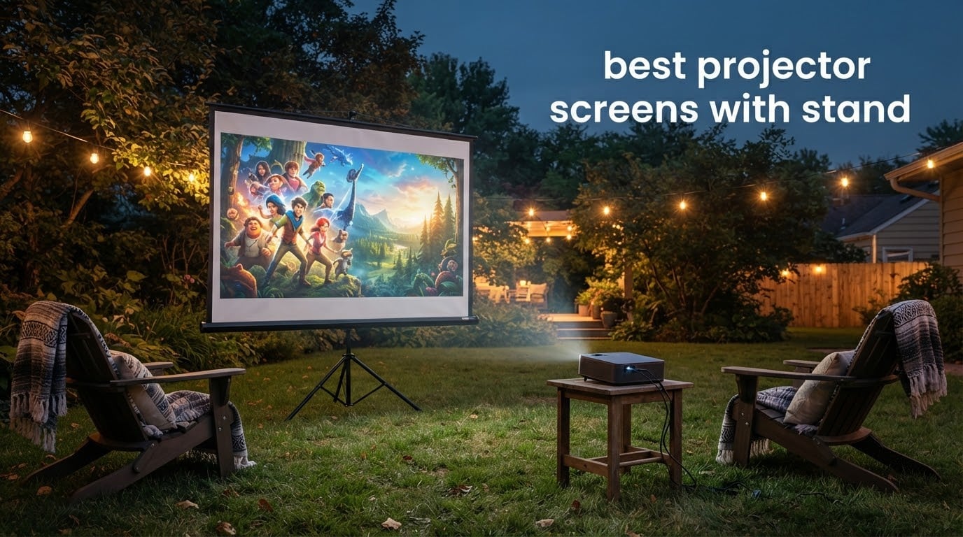 best projector screens with stand