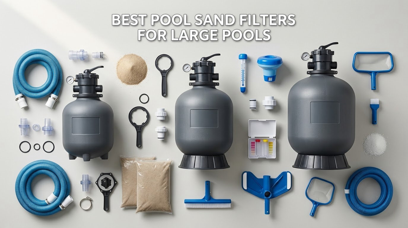 best pool sand filters for large pools