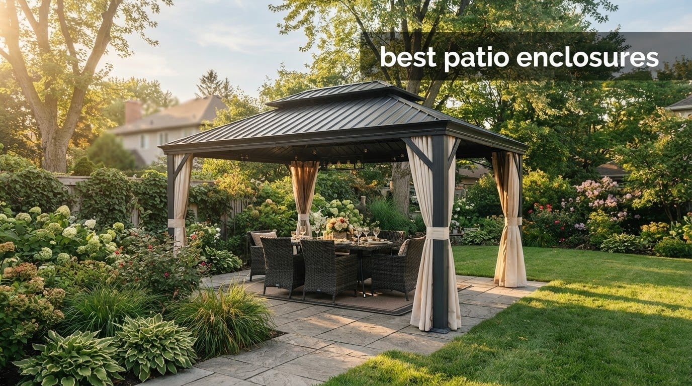best patio enclosures