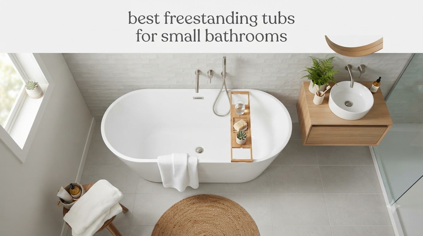 best freestanding tubs for small bathrooms