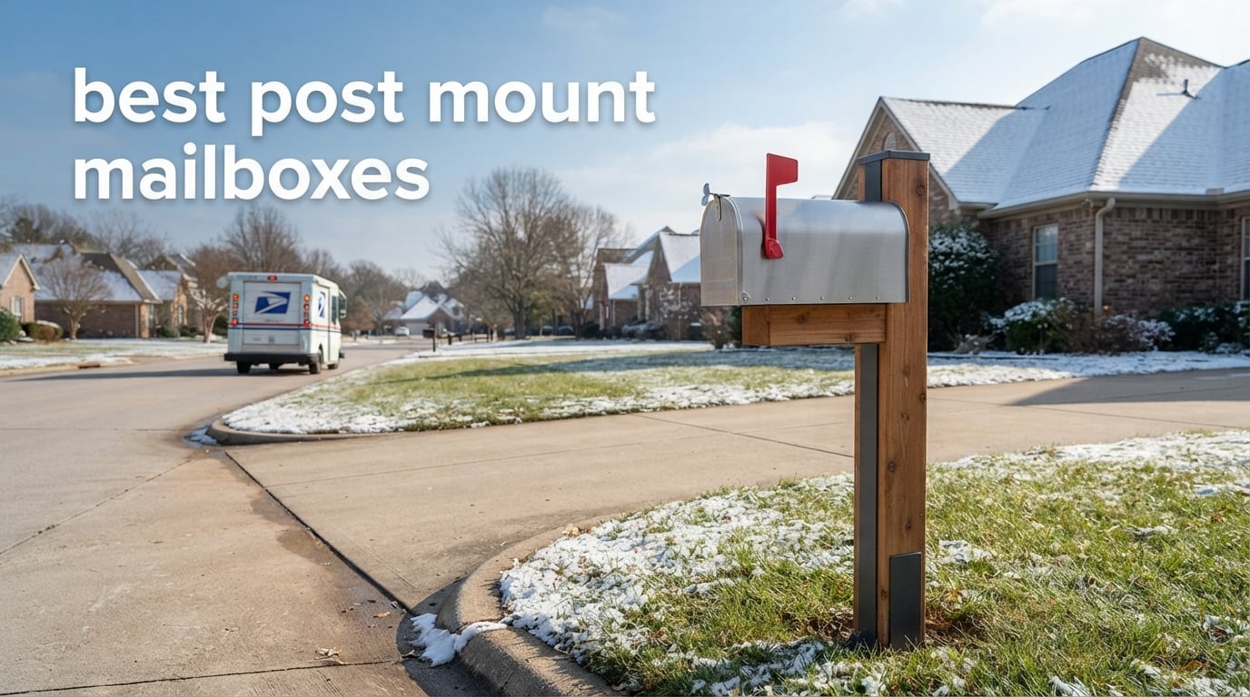 best post mount mailboxes