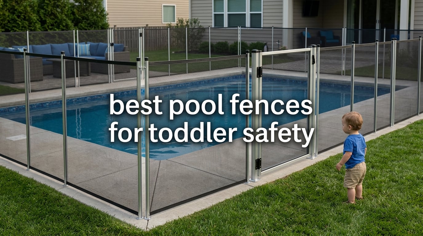 best pool fences for toddler safety