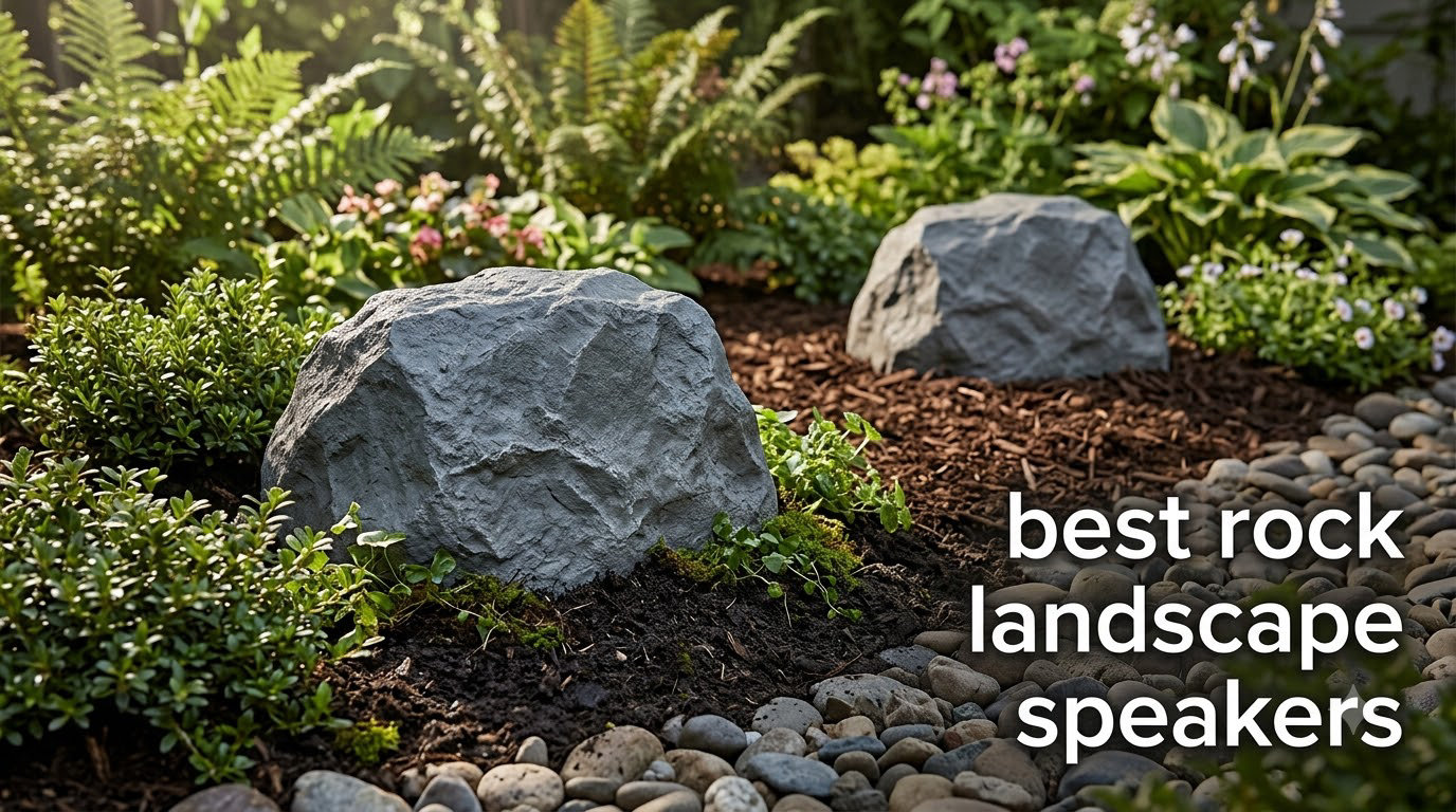 best rock landscape speakers