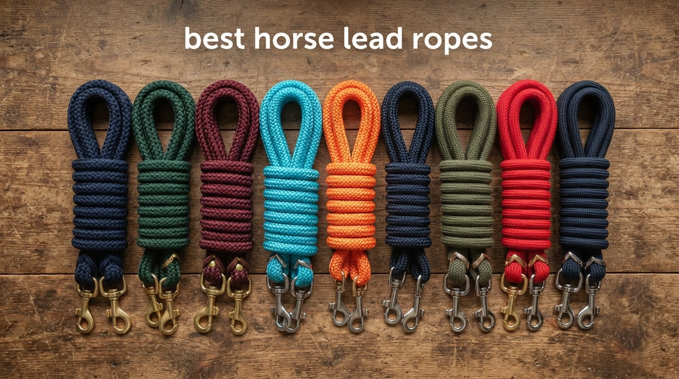 best horse lead ropes