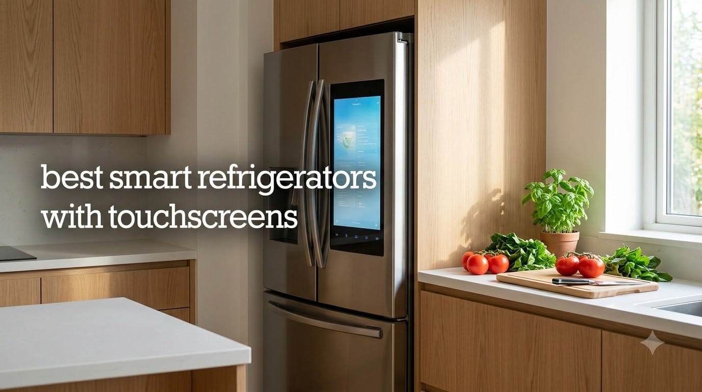 best smart refrigerators with touchscreens