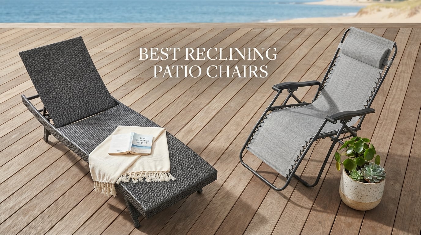 best reclining patio chairs