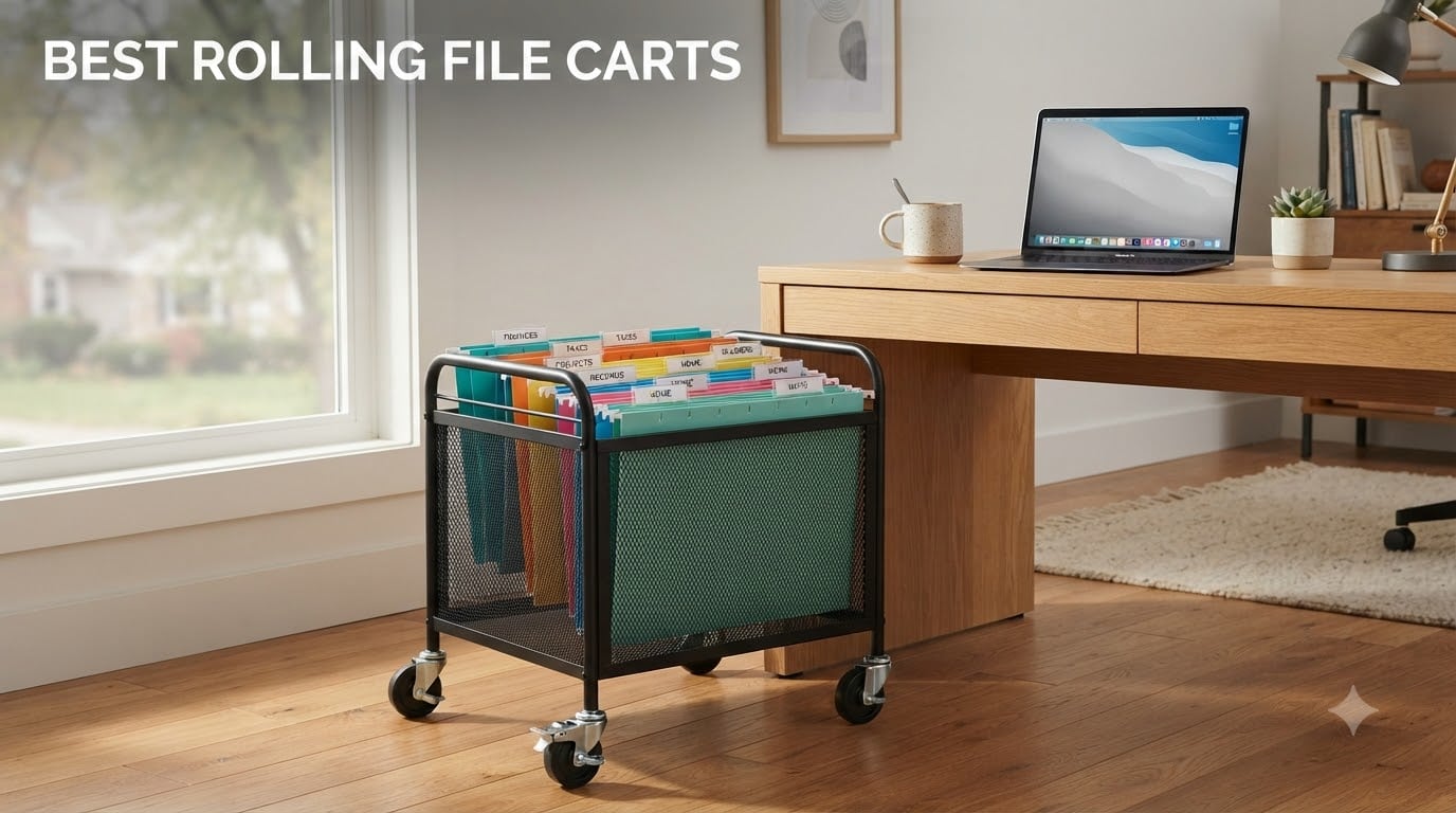best rolling file carts