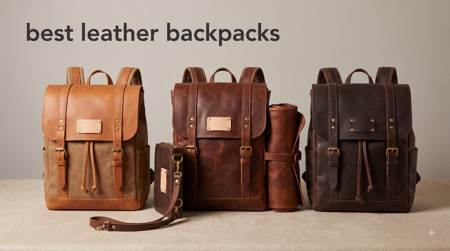 best leather backpacks