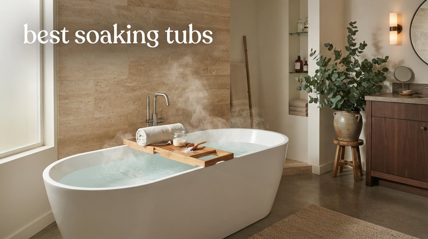 best soaking tubs
