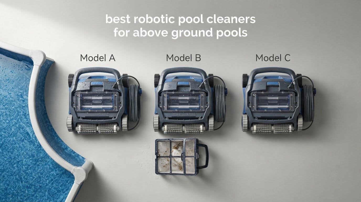 best robotic pool cleaners for above ground pools