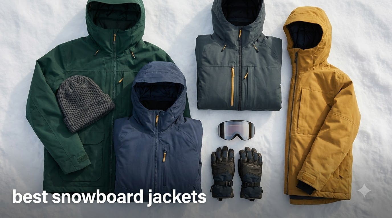 best snowboard jackets