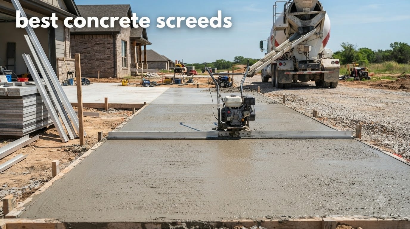 best concrete screeds