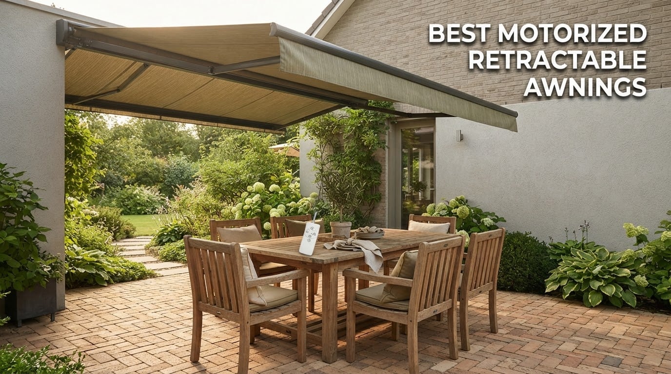 best motorized retractable awnings