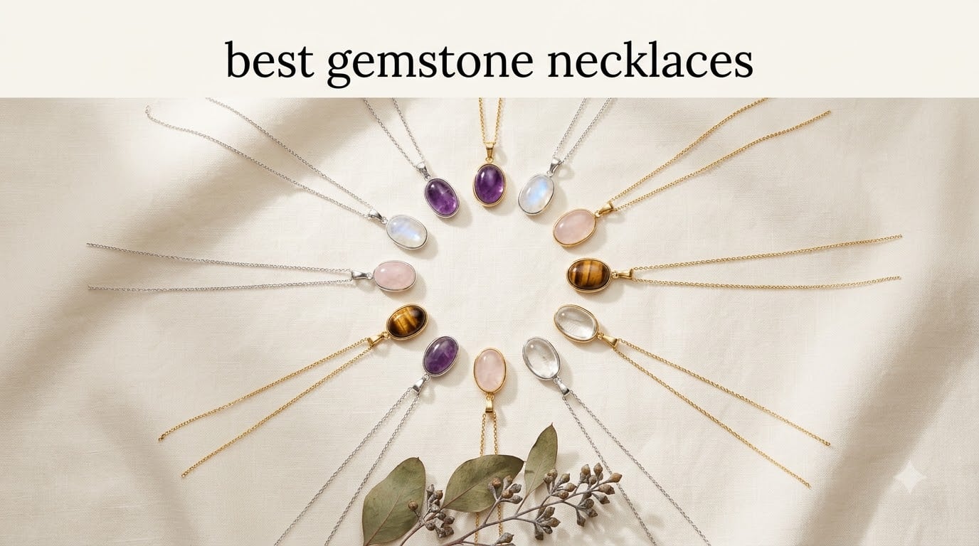 best gemstone necklaces