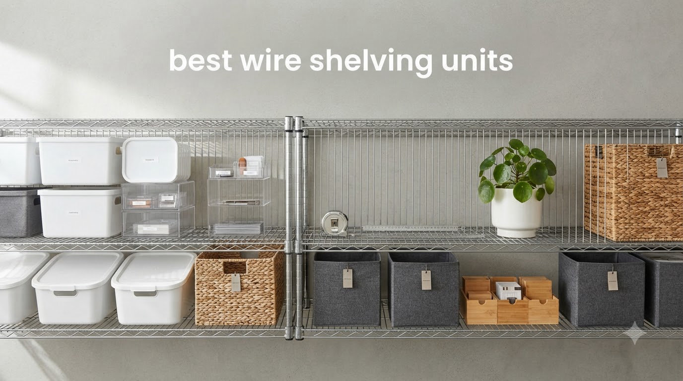 best wire shelving units