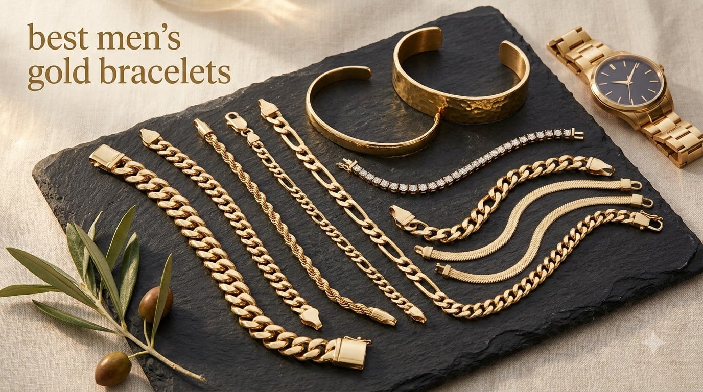 best men's gold bracelets