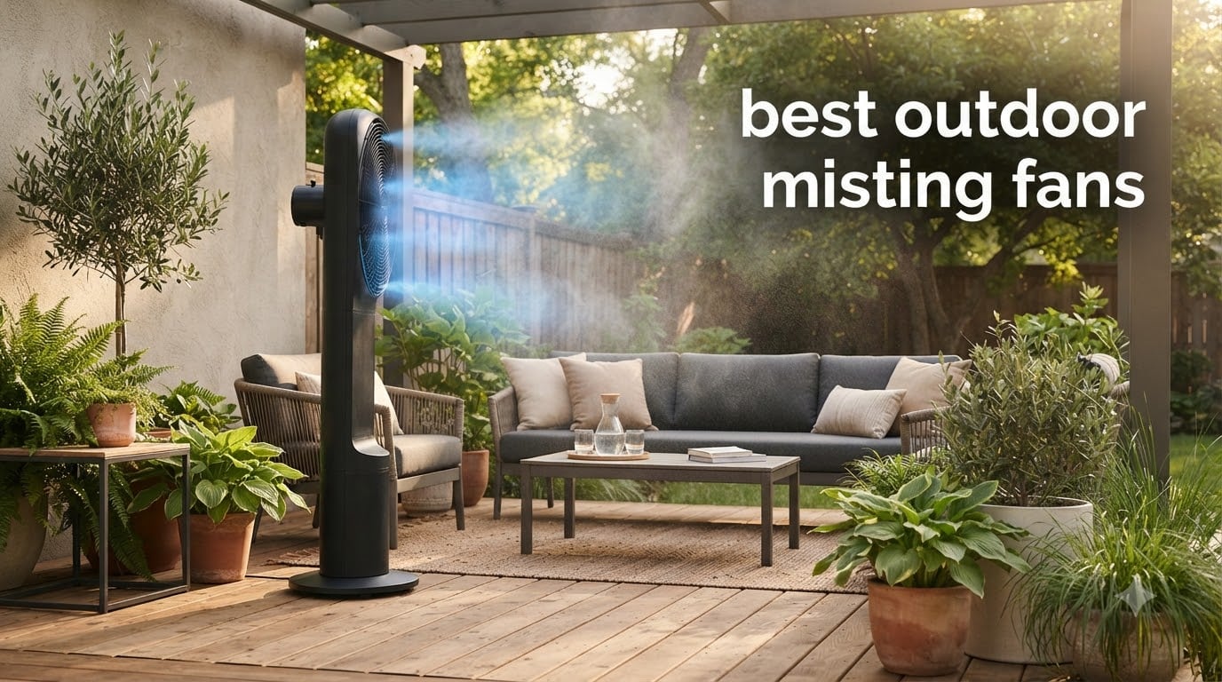 best outdoor misting fans