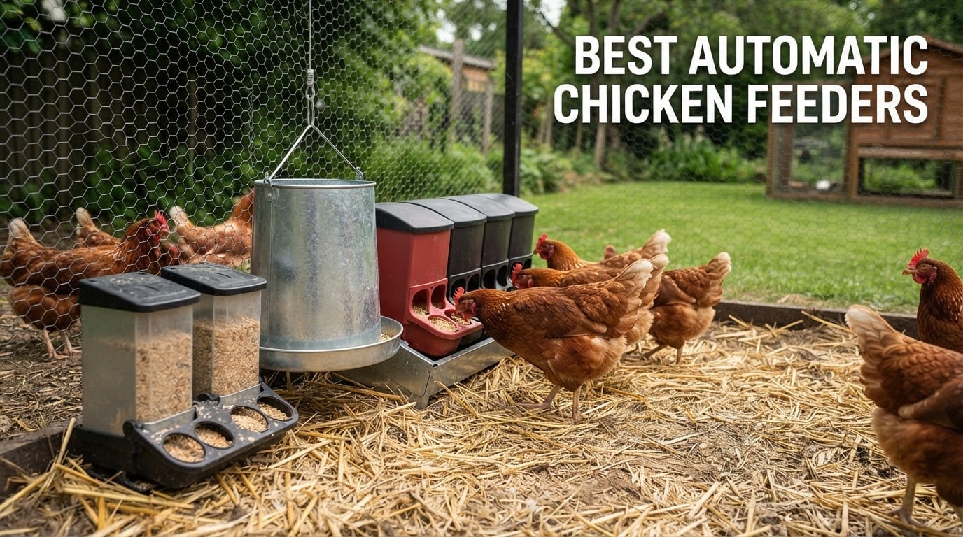 best automatic chicken feeders