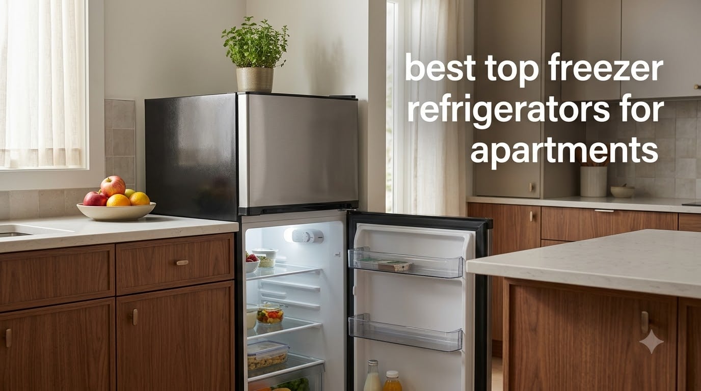 best top freezer refrigerators for apartments