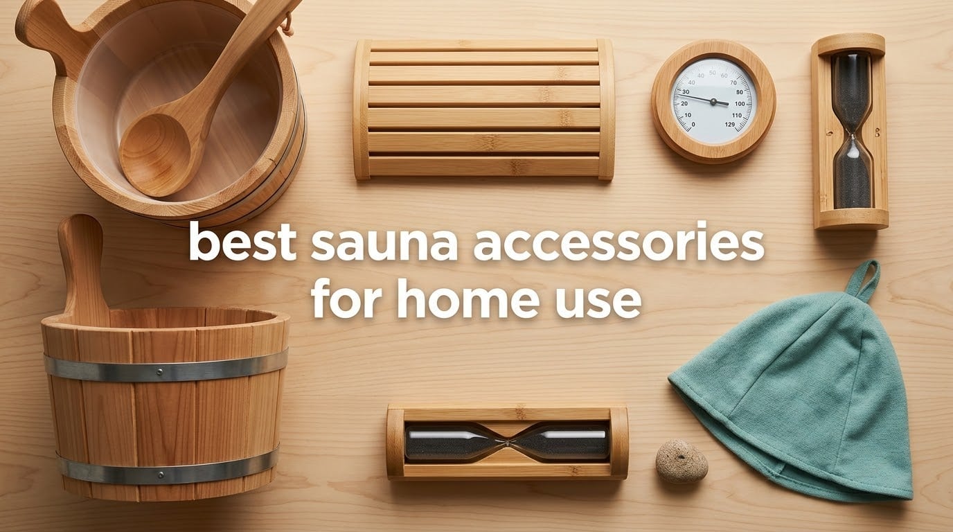 best sauna accessories for home use