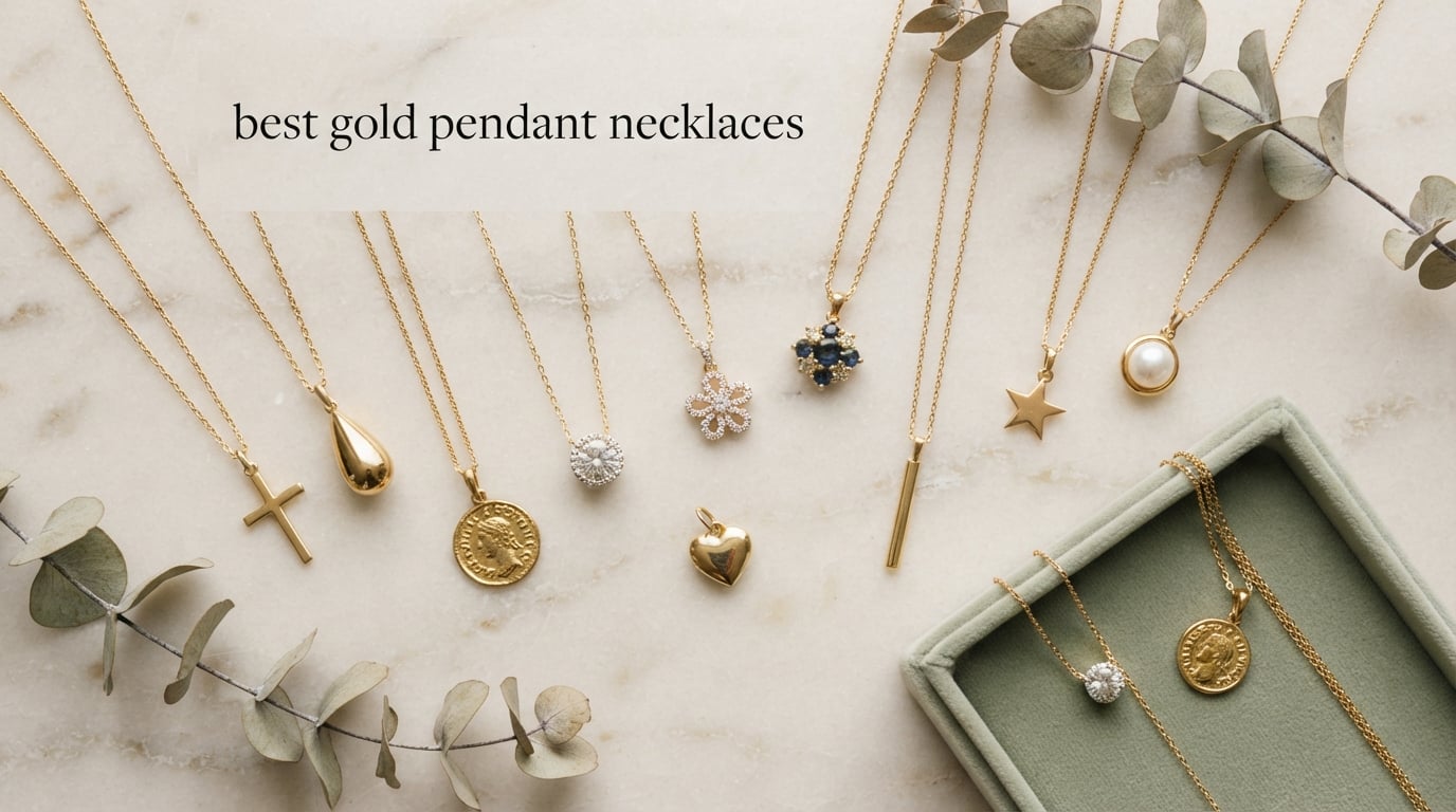 best gold pendant necklaces