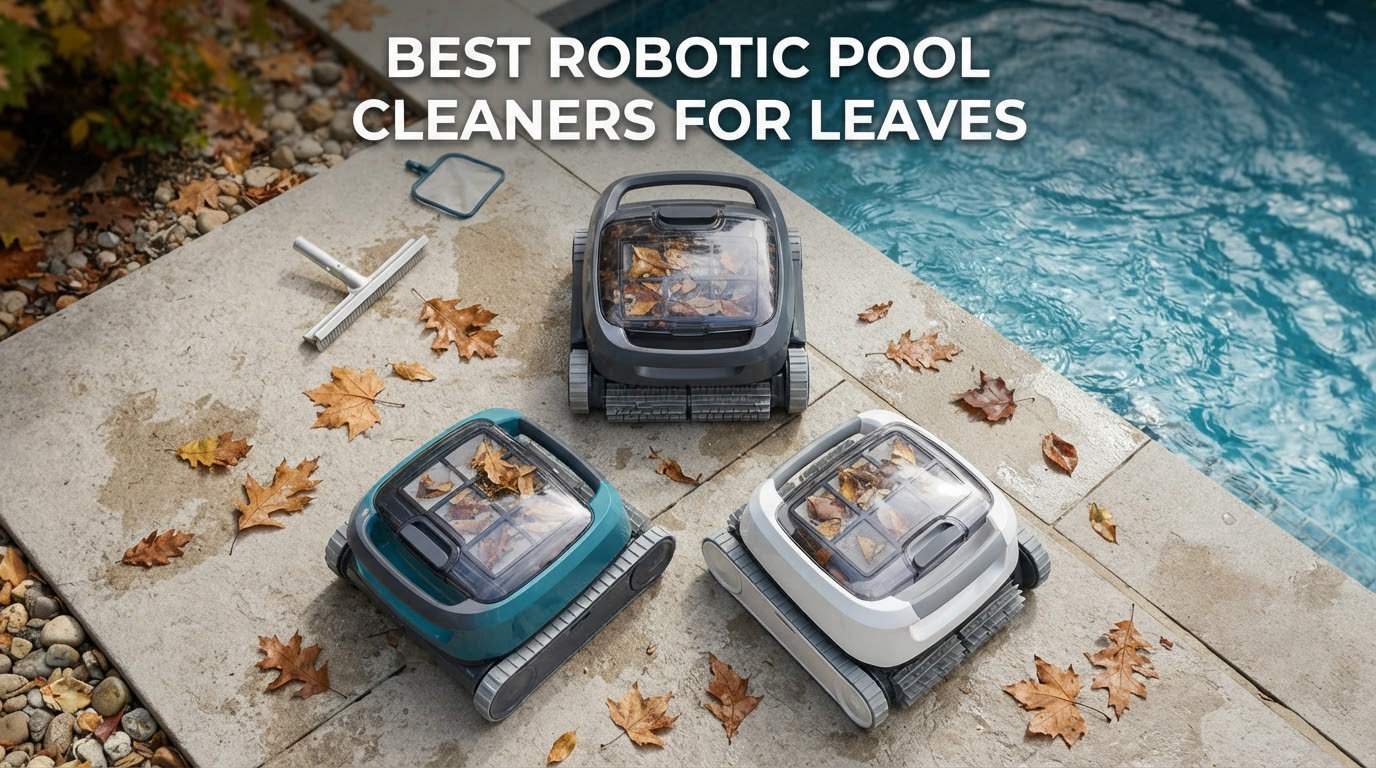 best robotic pool cleaners for leaves