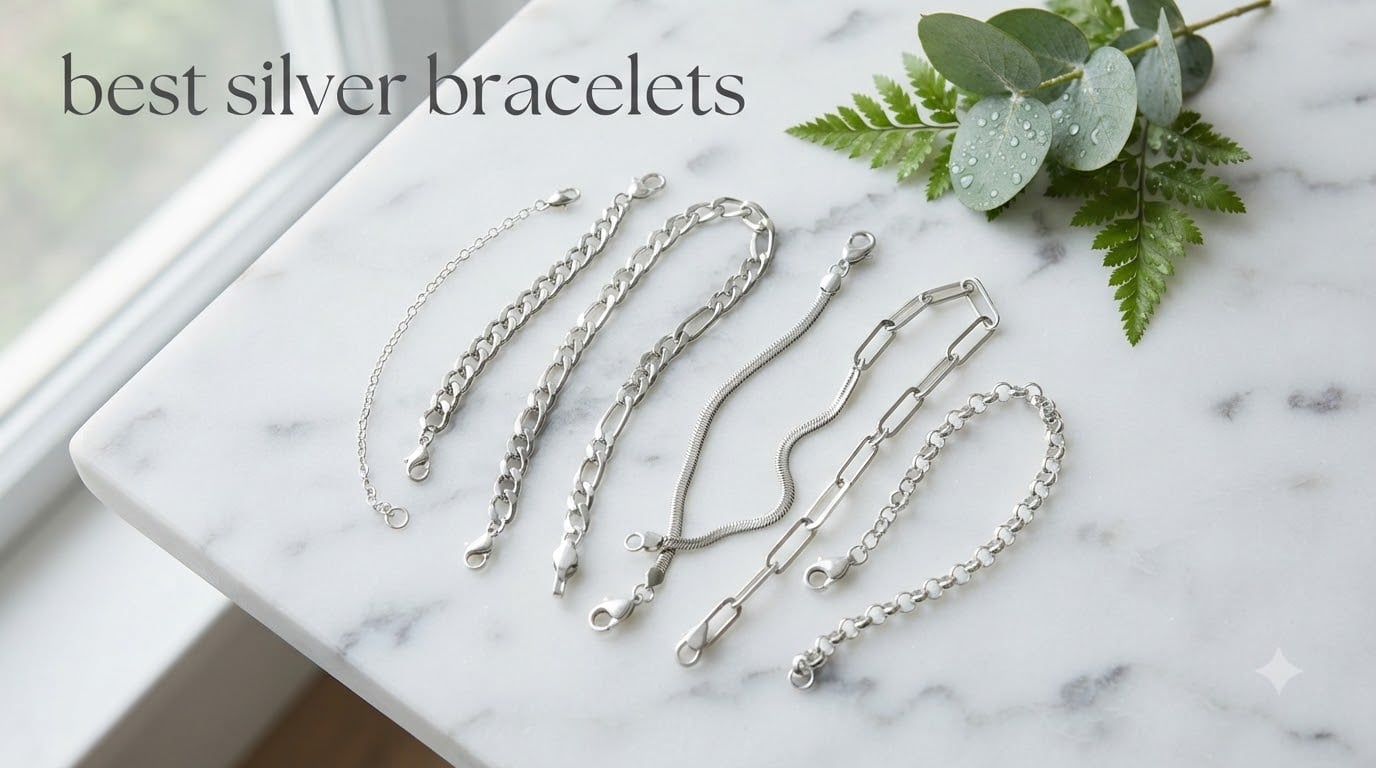 best silver bracelets
