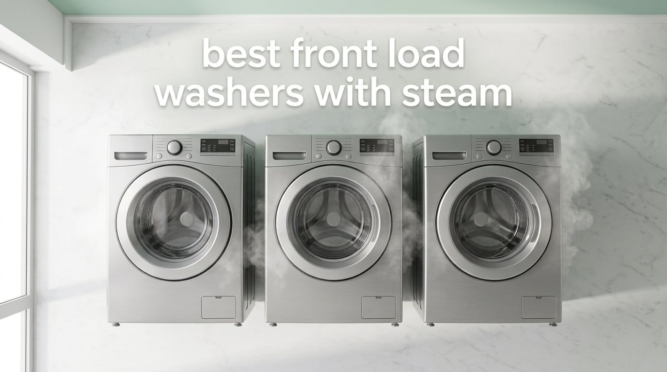 best front load washers with steam