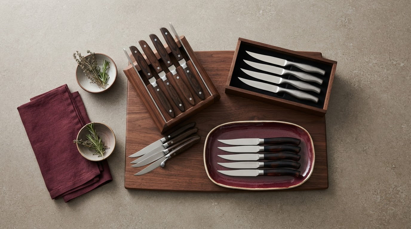 best steak knife sets for entertaining