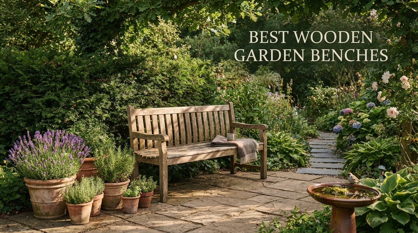 best wooden garden benches