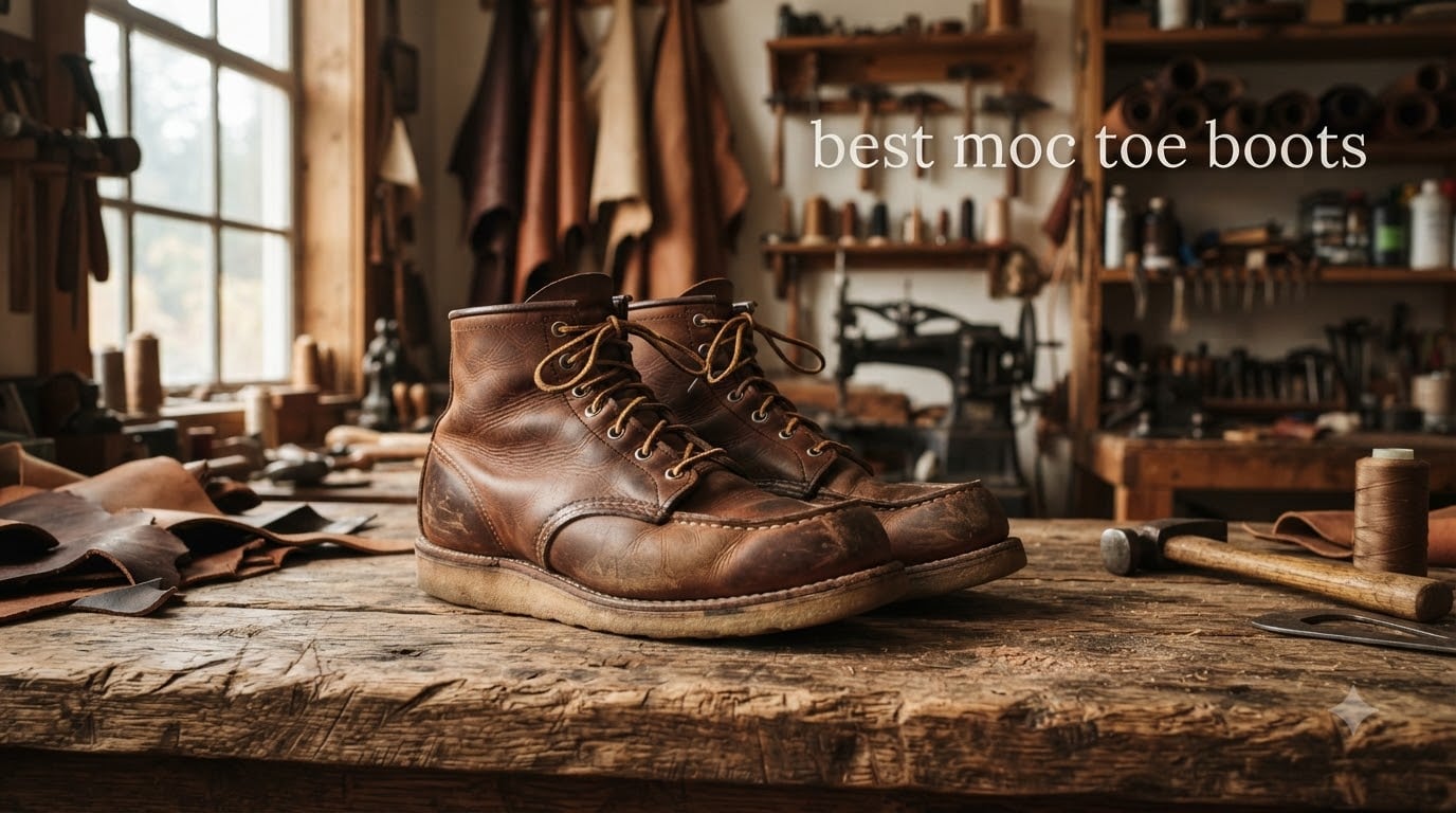 best moc toe boots