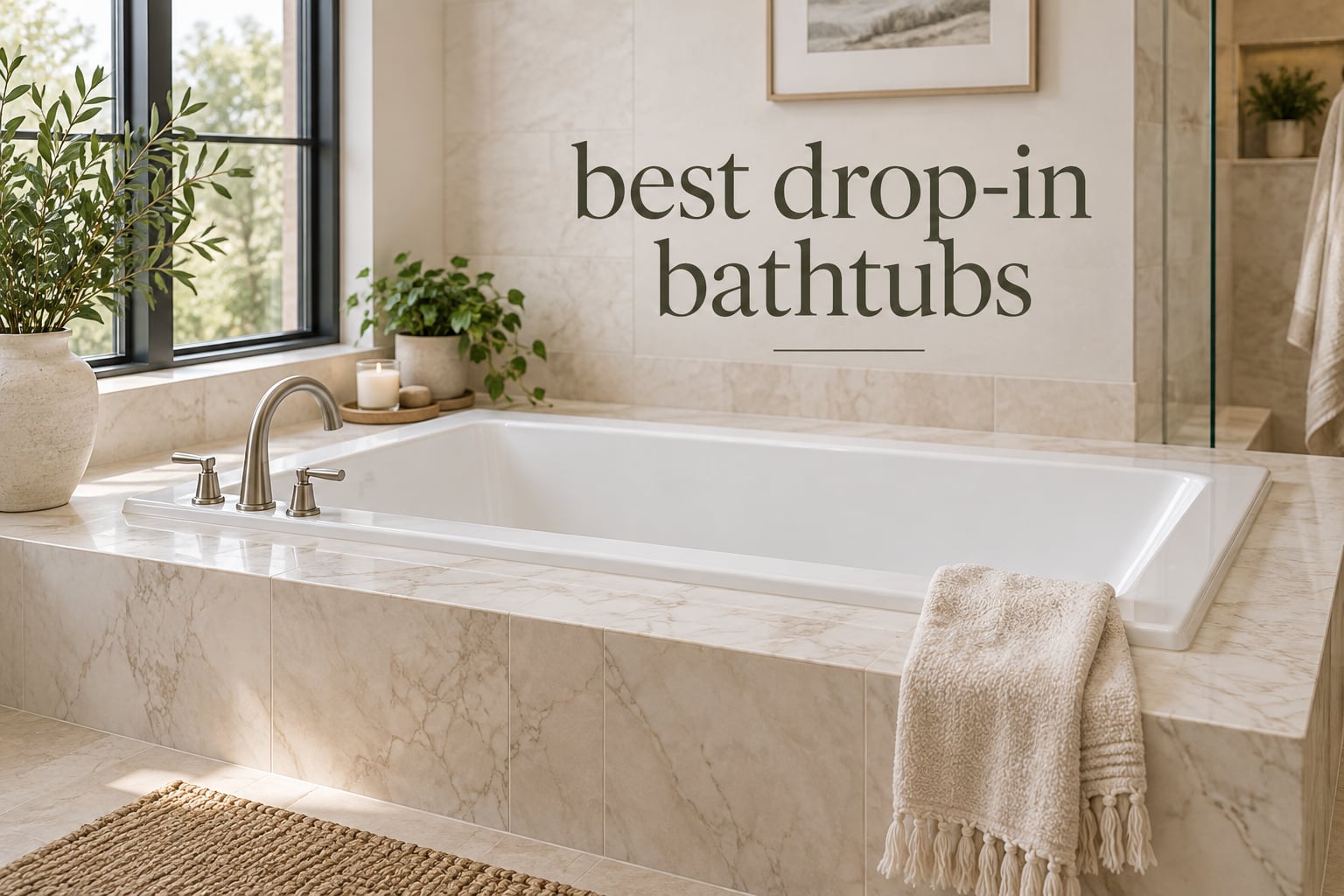 best drop-in bathtubs