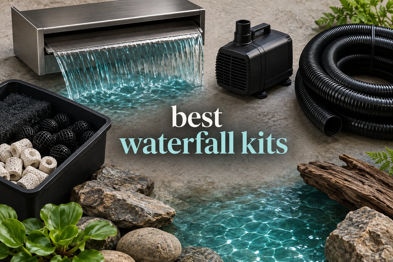 best waterfall kits