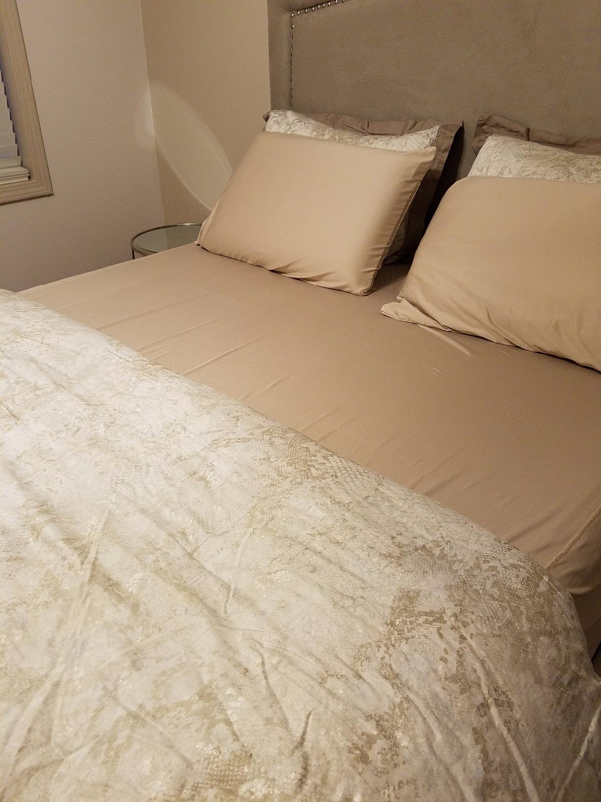 SHEEX Original Performance Cooling Sheets, Queen Black customer photo 2