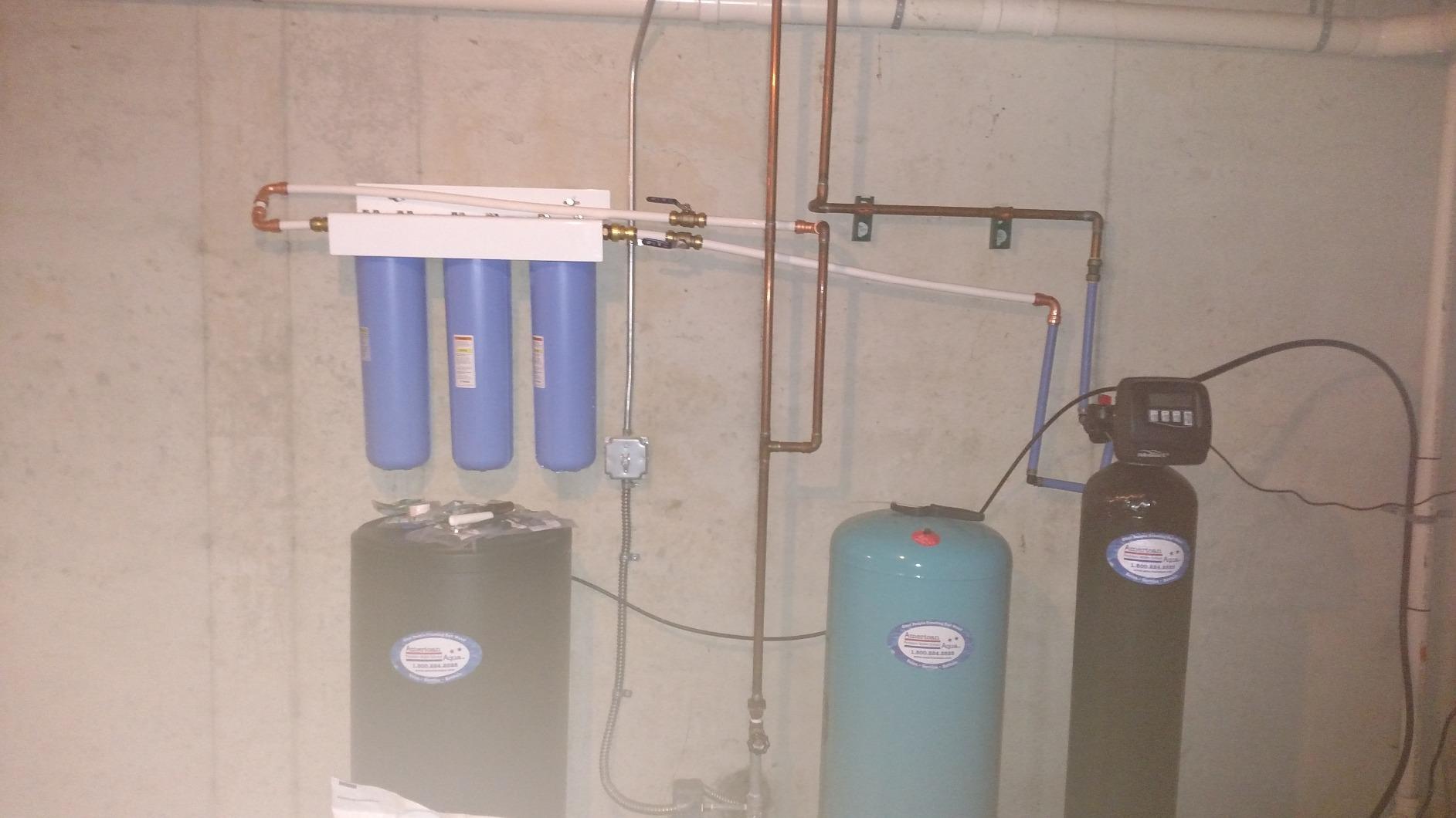 Pentair Pentek BBFS-222 Big Blue Three-Housing Filtration System, 1