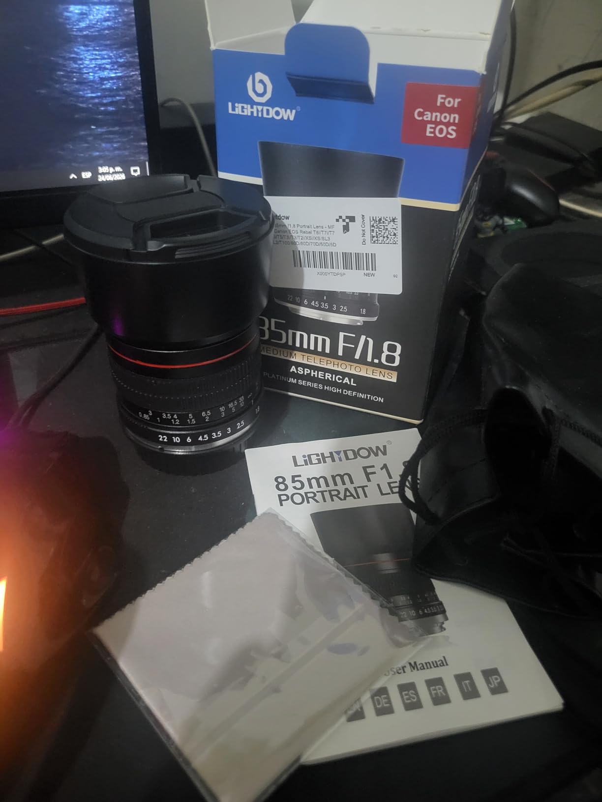 EF 85mm f1.8 Portrait Lens - MF for Canon EOS Rebel T8i/T7i/T7/T6i/T5/T3i/T3/T2i/XSi/XS/SL3/SL2/T100/90D/80D/70D/50D/5D Mark IV/6D II/7D II/1D X III II-Manual Focus DSLR Cameras Lenses(EF/EF-S Mount) customer photo 2