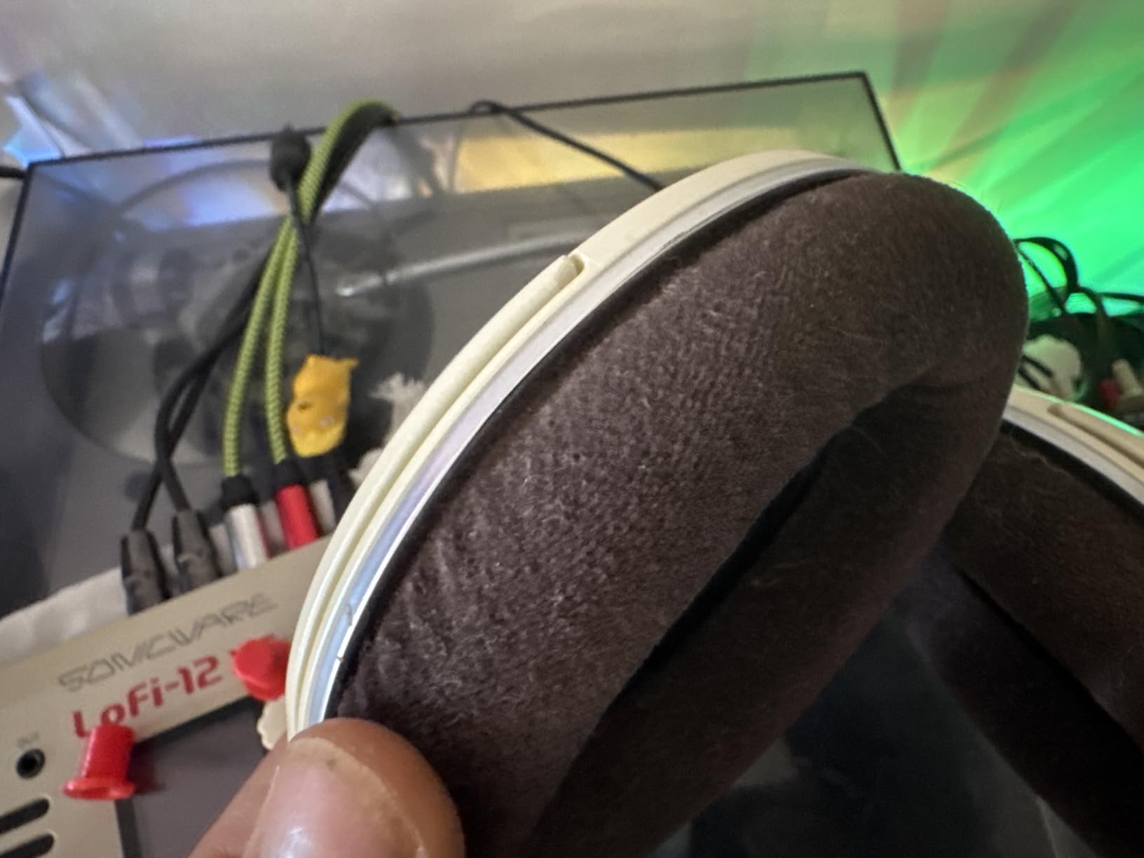 Sennheiser HD 599 Open-Back Wired Audiophile Headphones, Ivory customer photo 1