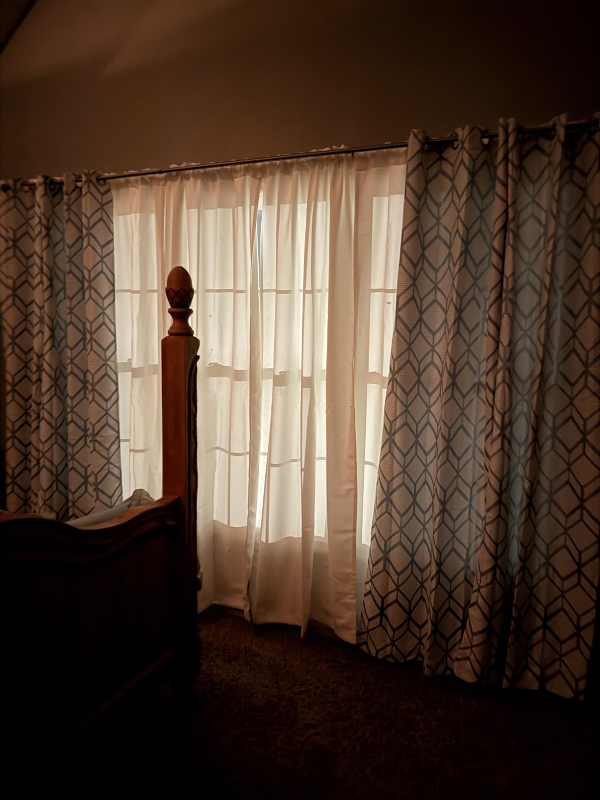 H.VERSAILTEX Blackout Curtains Thermal Insulated Window Treatment Panels Room Darkening Blackout Drapes for Living Room Back Tab/Rod Pocket Bedroom Draperies, 52 x 84 Inch, Light Sage, 2 Panels customer photo 1
